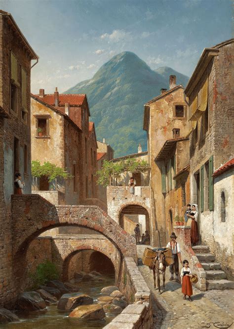 Le Pays De Nice Et Ses Peintres - JACQUES FRANÇOIS CARABAIN (Belgian, 1834-1920). Italian | Lot #64076