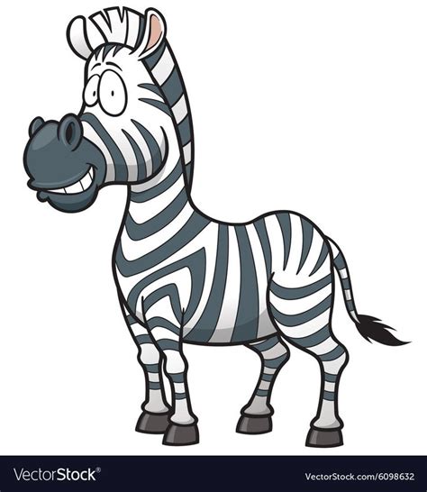 Vector Illustration Of Zebra Cartoon Download A Free Preview Or High