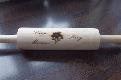 Personalized Rolling Pin Laser Engraved Rolling Pin Etsy