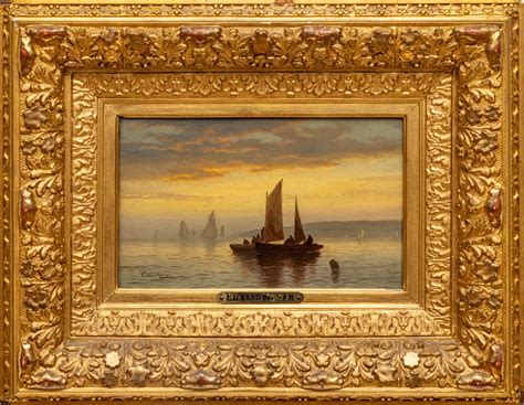 At Auction Edward 1829 Moran Edward Moran American 1829 1901 Oil