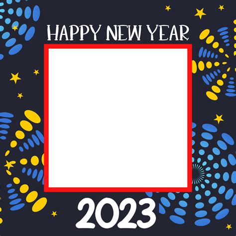 New Year Frame Png