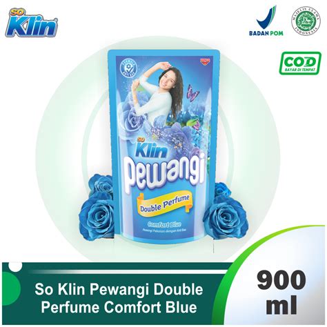 So Klin Pewangi Comfort Blue 900ml Kemasan Pouch Lazada Indonesia