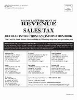 Missouri Sales Tax Refund Claim Photos