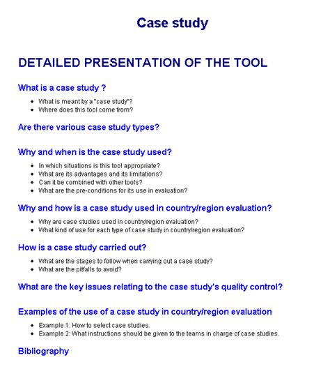 Yes, there is a short video, but it's elaborated upon in the additional text on the page. Best practices writing a case study