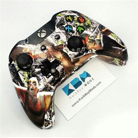 A Zombieflage Xbox One Controller With Suregrip Back Shipping Out From