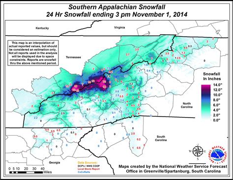 First Snowfall Eastern U.S Oct31-Nov2, 2014 (seasons, november, North