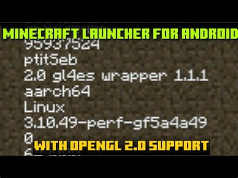 Download minecraft launcher for android on aptoide right now! OFFICIAL DEVELOPER, 2.4 UPDATE PojavLauncher (Minecraft ...