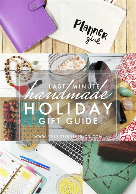 Five Sixteenths Blog Make It Monday Last Minute Diy Holiday T Guide