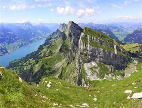 Green Grass On Mountain Photo Free Outdoors Image On Unsplash