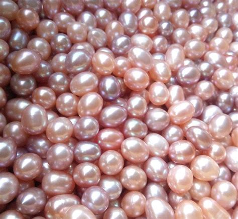 7 10mm Undrilled Pearls Natured Pearls Good Luster Drop Etsy Loose