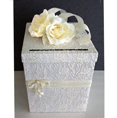 We did not find results for: Wedding Card Box Ivory Lace White & Pearl Single by ...