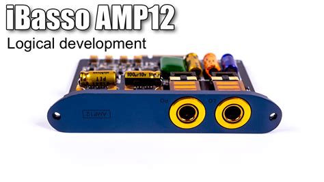 iBasso AMP12 amplification module for DX300 video review - Porta Fi