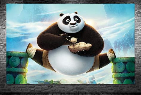 Kung fu panda is a media franchise by dreamworks animation, consisting of three films: Painel Kung Fu Panda - Frete Grátis no Elo7 | ONE Artes ...