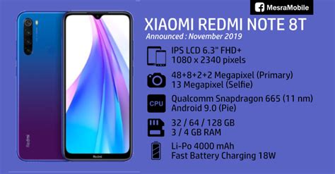 Battery is great, specs lacking, poor camera for today standard. Xiaomi Redmi Note 8T Price In Malaysia RM799 - MesraMobile