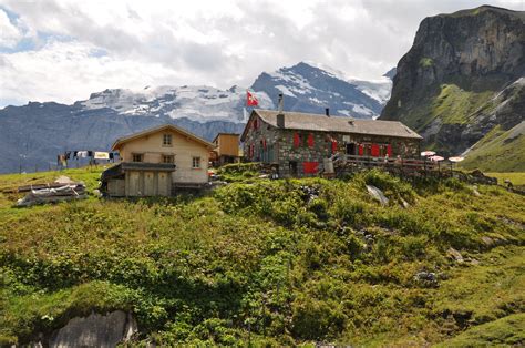 Rotstockhütte Mürren Berner Oberland Places Around The World Around