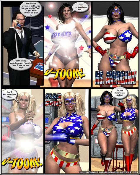 Ms Americana In Crimewave Mr X Porn Cartoon Comics