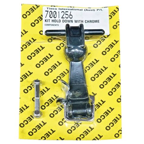 Heavy Duty Rubber Bonnet Clamp With Chrome Plated Fittings Truck And