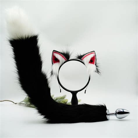 Black Kiteen Ears Kitten Play Ear Cosplay Accessoires Neko Cosplay