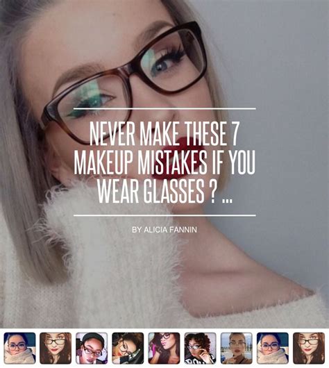 never make these 7 makeup mistakes if you wear glasses 👓 eyeliner brown eyes under eye