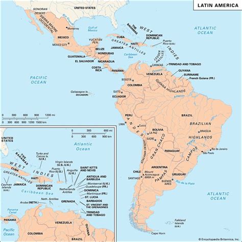 History Of Latin America Meaning Countries Map And Facts Britannica