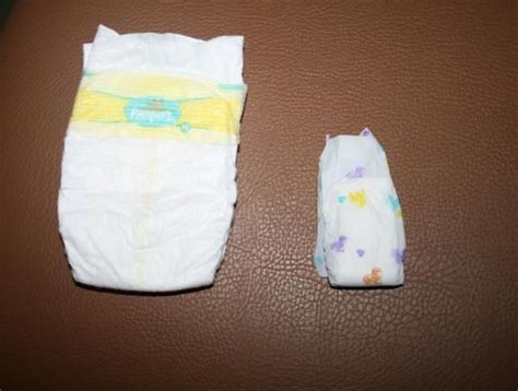 Newborn Diaper Vs Micro Preemie That Is The Same First Diaper Brynn