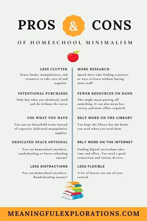 Pros And Cons Of A Minimalist Homeschool — Twins Magazine