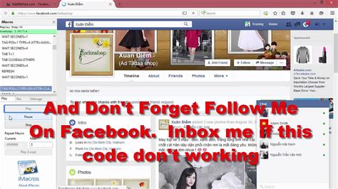 Addmefast Imacros Script 2016 Facebook Followers 100 Working Youtube