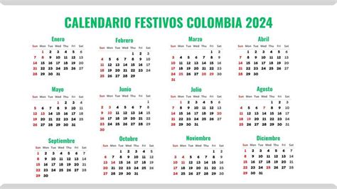 Calendario Festivos En Colombia Conozca Los Festivos Del A O Y