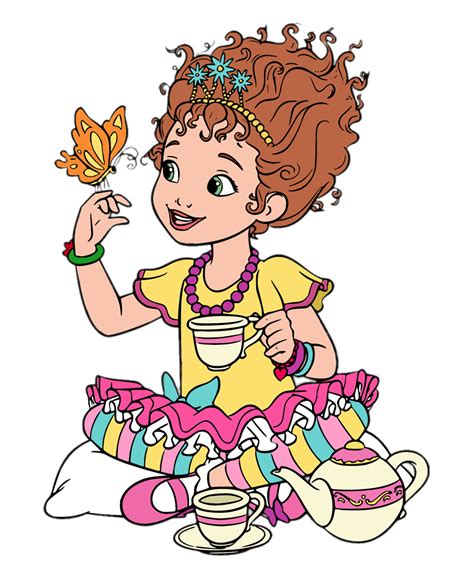 Check out this transparent Fancy Nancy tea party PNG image png image