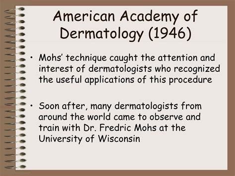 Ppt From General Surgery To Dermatology A Historical Perspective Of