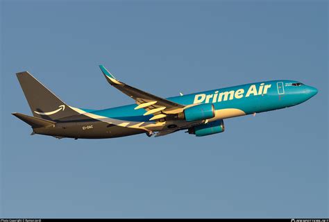 Ei Dac Amazon Prime Air Boeing 737 8asbcfwl Photo By Ramon Jordi