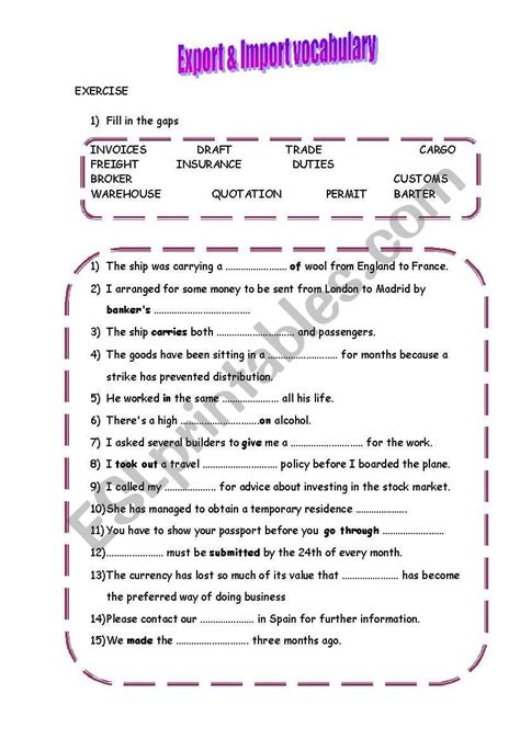 English Esl Business English Worksheets Most Downloaded 60 Results 6