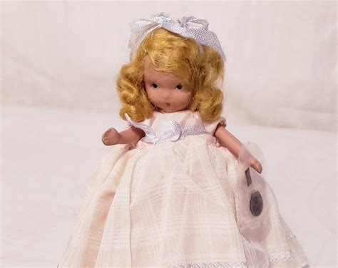 Vintage 1940s Nancy Ann Storybook Sugar And Spice Bisque Doll Etsy