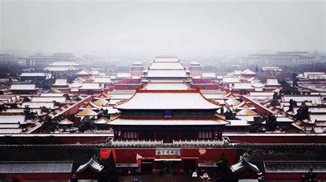 Spring Snow Blankets Forbidden City 1 Cn