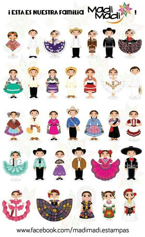 Folklor Mexicano Trajes Regionales De Mexico Trajes Tipicos De