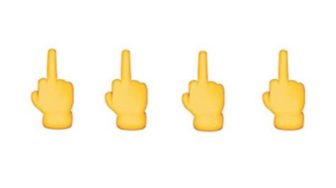 Will You Use The New Middle Finger Emoji Starts At