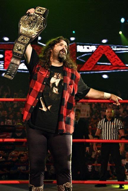 Mick Foley Tna World Heavyweight Champion Mick Foley Tna Impact Wrestling Tna World