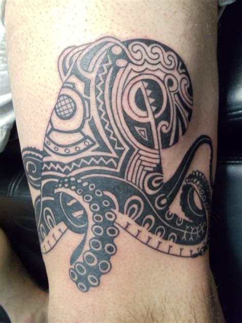 10 Interesting Tribal Octopus Tattoos Only Tribal