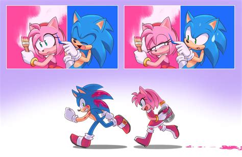 Sonic The Hedgehog Hedgehog Art Shadow The Hedgehog Sonic Y Amy