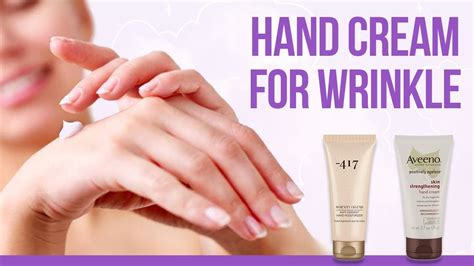 5 Best Hand Cream For Anti Aging For Wrinkles And Fine Lines Youtube