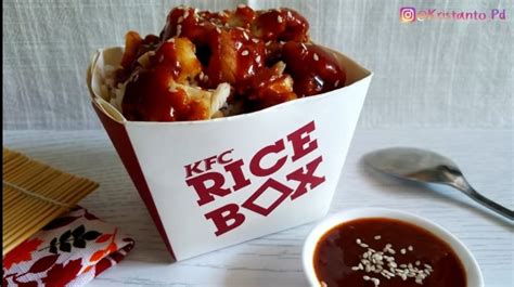 Resep Rice Box Rumahan Ala Kfc Pakai Bumbu Super Sederhana