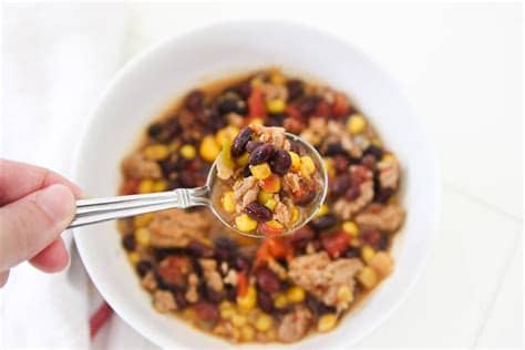Just dump all the this crockpot taco soup makes perfect sense! Crock Pot Taco Soup Recipe - Eat, Drink, and Save Money