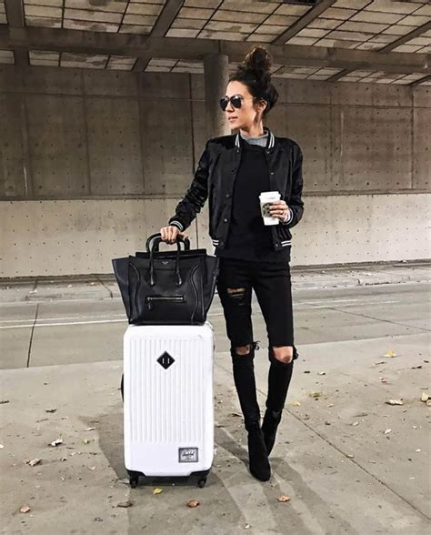 30 comfortable and stylish outfits for long haul flights mco