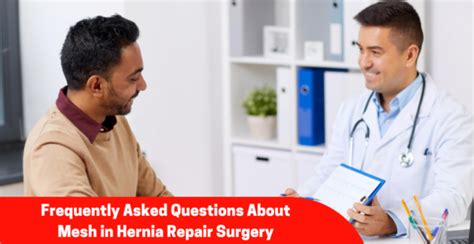 Faqs On Mesh In Hernia Repair Surgery By Patients