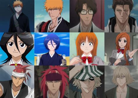 Some Of The Bleach Characters Before And After Bleach