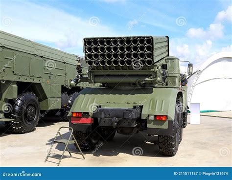 Multiple Launch Rocket System Stock Image Image Of Army Rocket