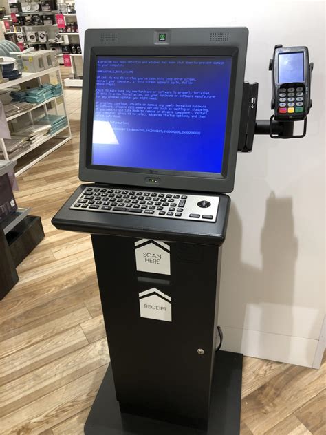 Kiosk Couldnt Handle Making A Reservation Rpbsod