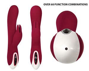 Inflatable Rabbit Vibrator Gspot Stim Multi Function Thick Vibrating