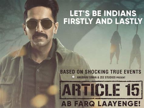 Article 15 Review Ayushmann Khurrana Starrer Shows The Inequality And