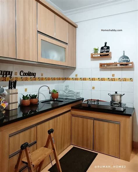 rekomendasi desain dapur minimalis rumah type  ukuran